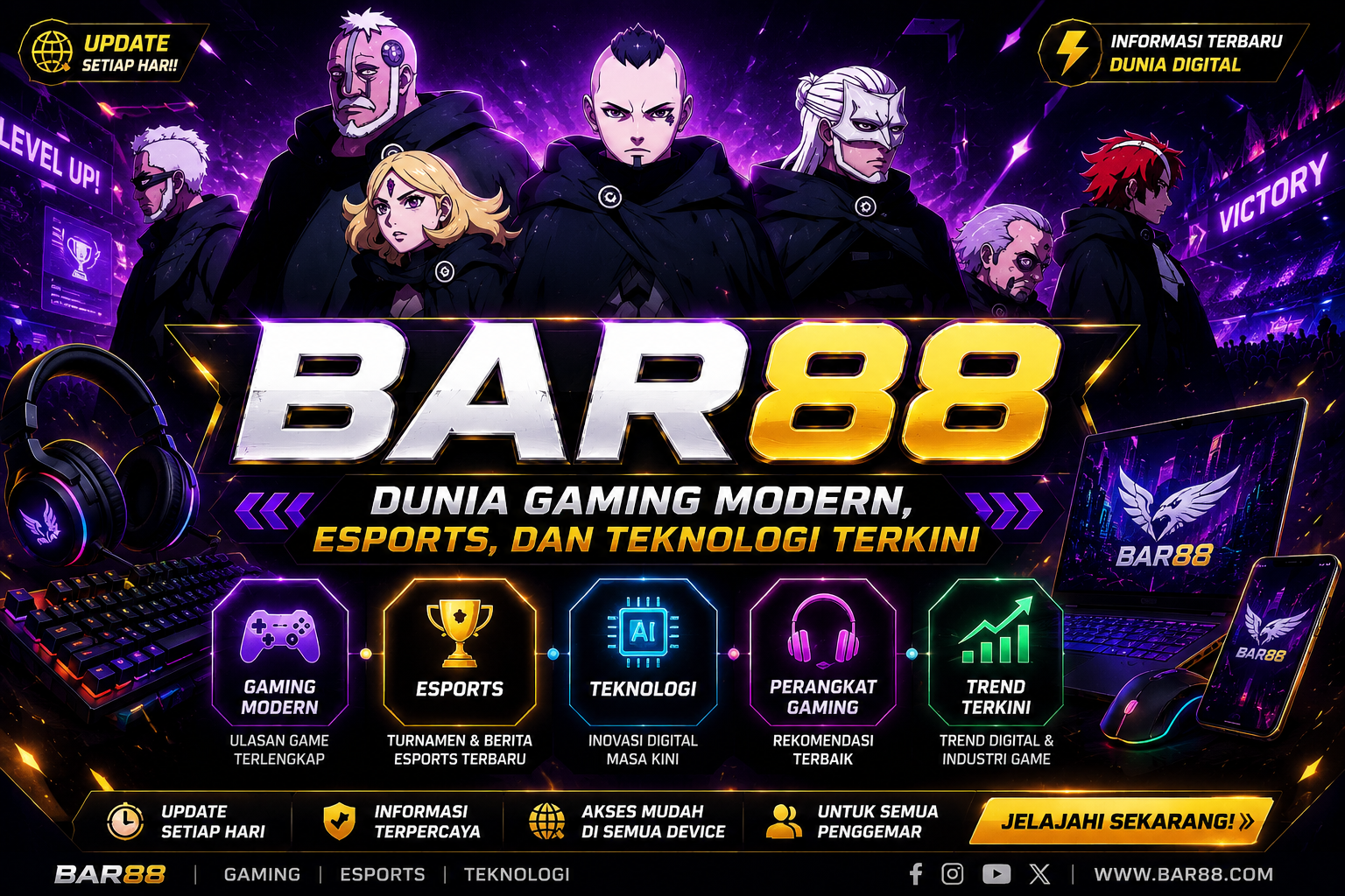 BAR88 | Dunia Gaming Modern, Esports, dan Teknologi Terkini by Hey siriusly